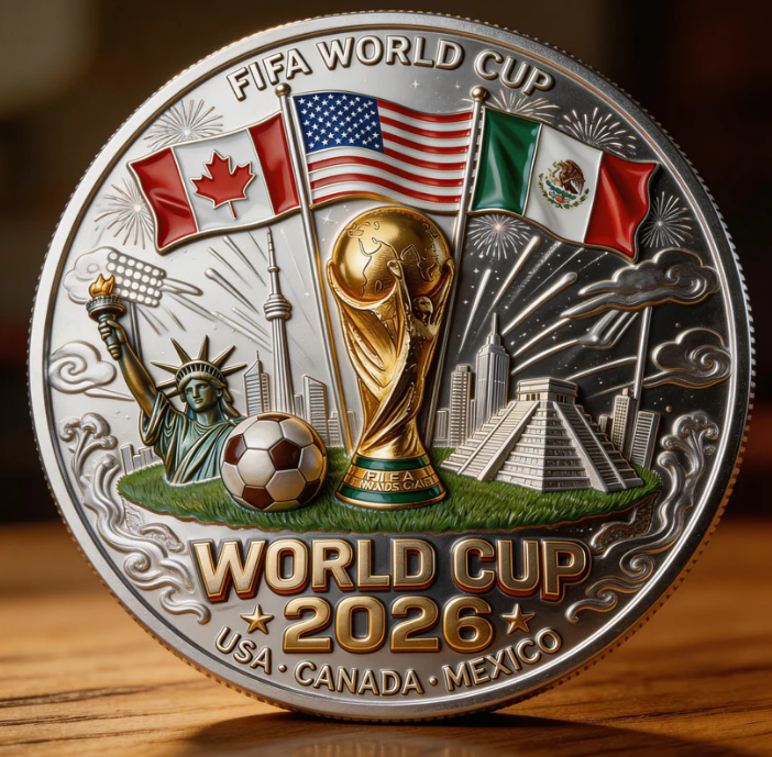 🏆 Flash Sale: 60% OFF ⚽ World Cup 2026 Commemorative Coin