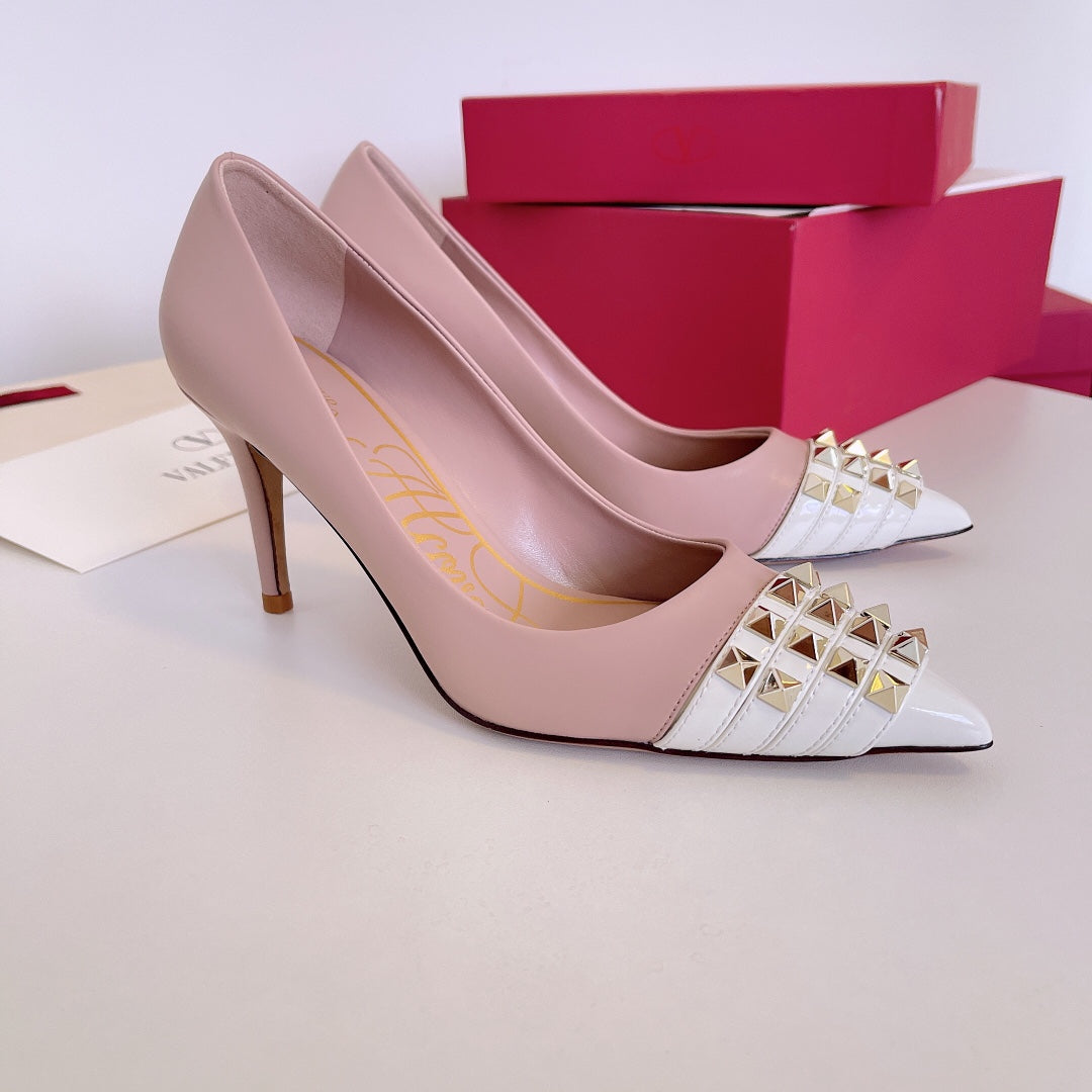 Valent* 24 new style rivet high heels