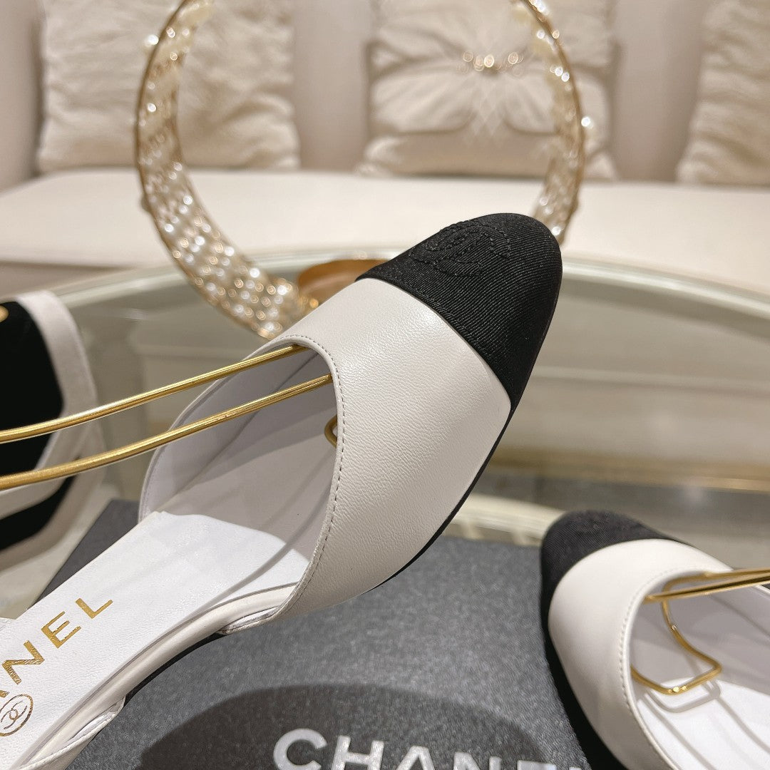 CHAN * 24 new style cat heel sandalsVIP1：1