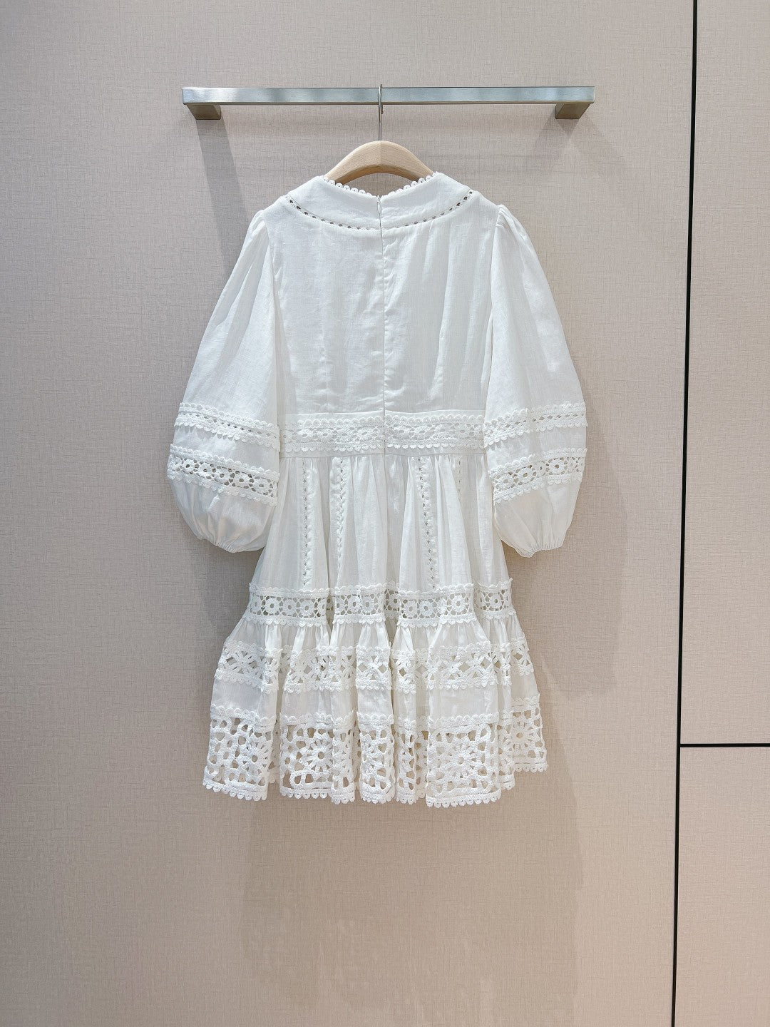 ZIMMERM* paneled V-neck dress