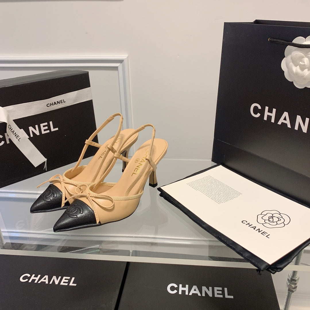 CHNA* 25SS Pointed Toe High Heels