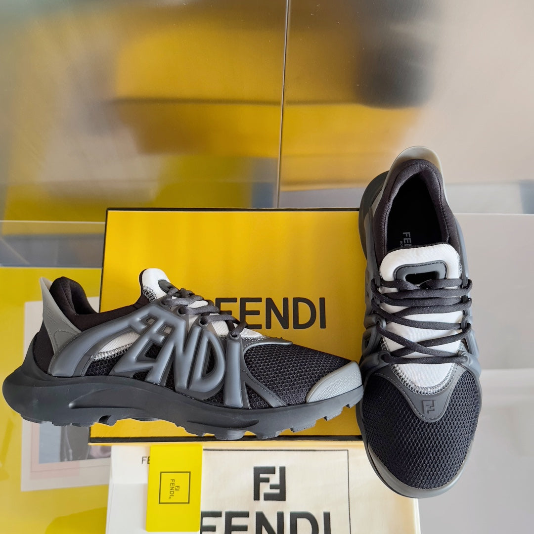 FEN* 25SS TAG casual mesh sneakers