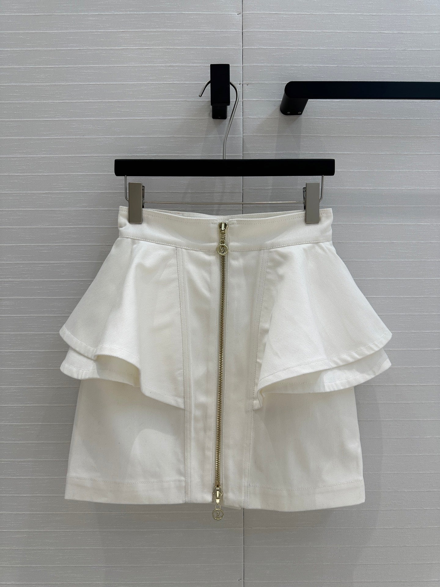 Louis Vuitton 25 Ruffled Denim Dress/Skirt (Sale)