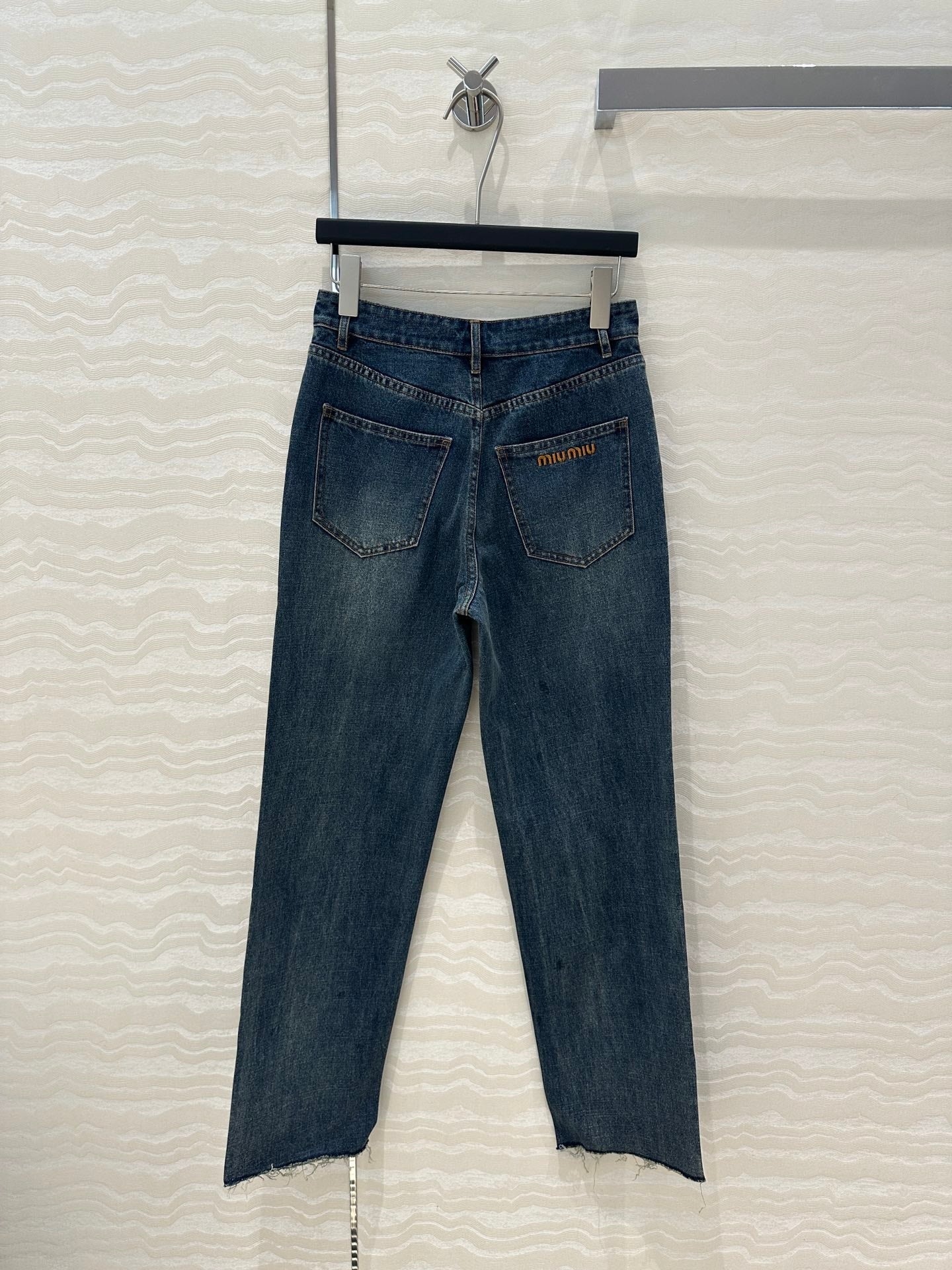 MIUMIU low-rise straight-leg trousers (on sale)