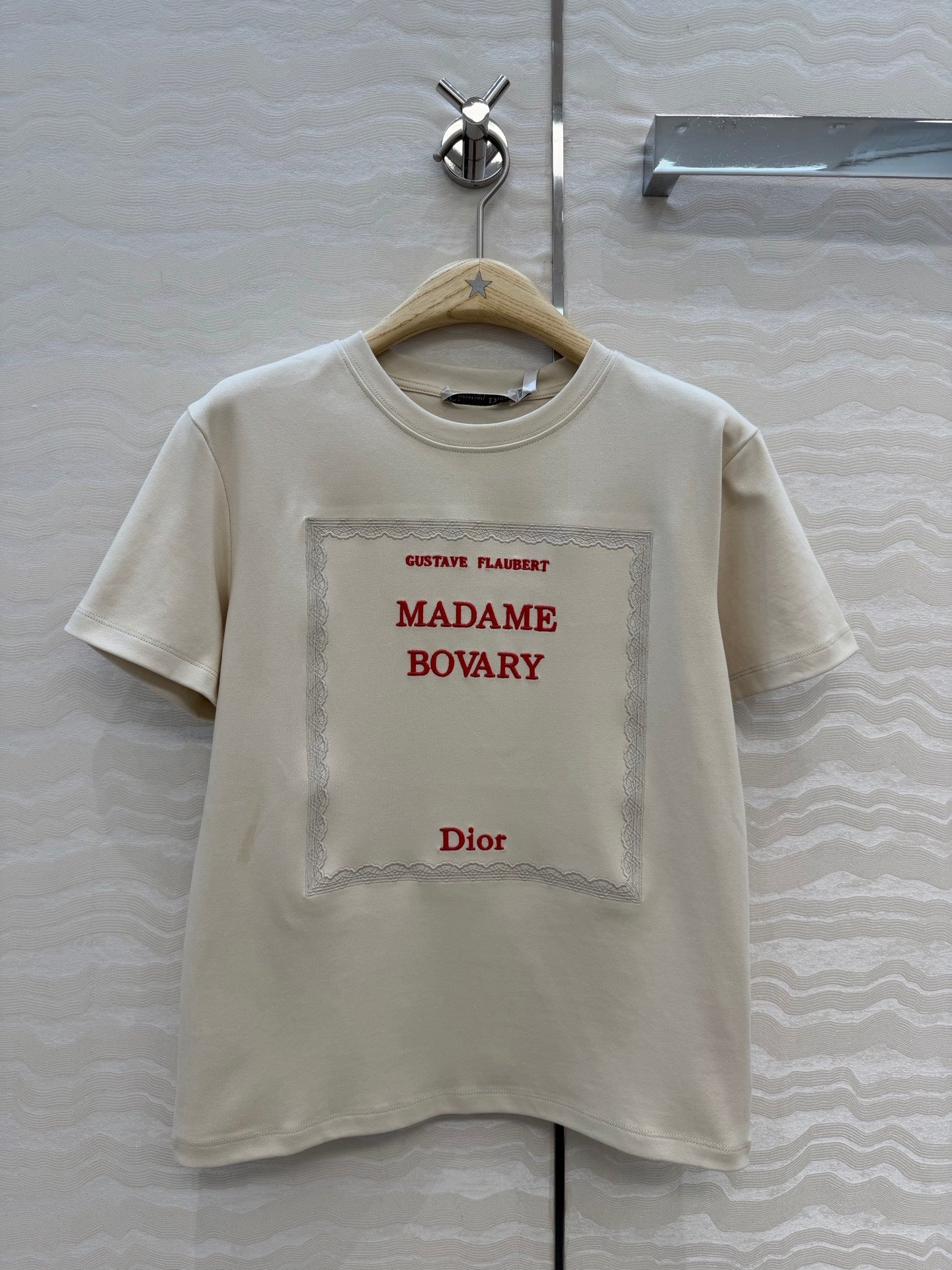 Dior 2026 New Collection Embroidered Cotton T-shirt