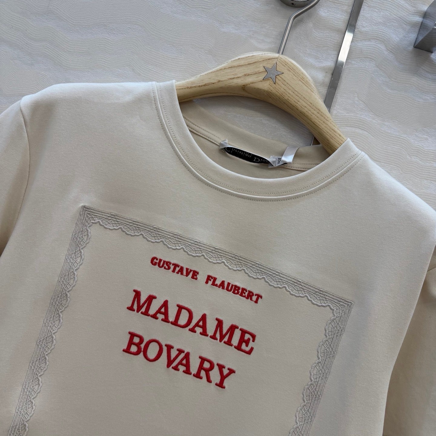 Dior 2026 New Collection Embroidered Cotton T-shirt