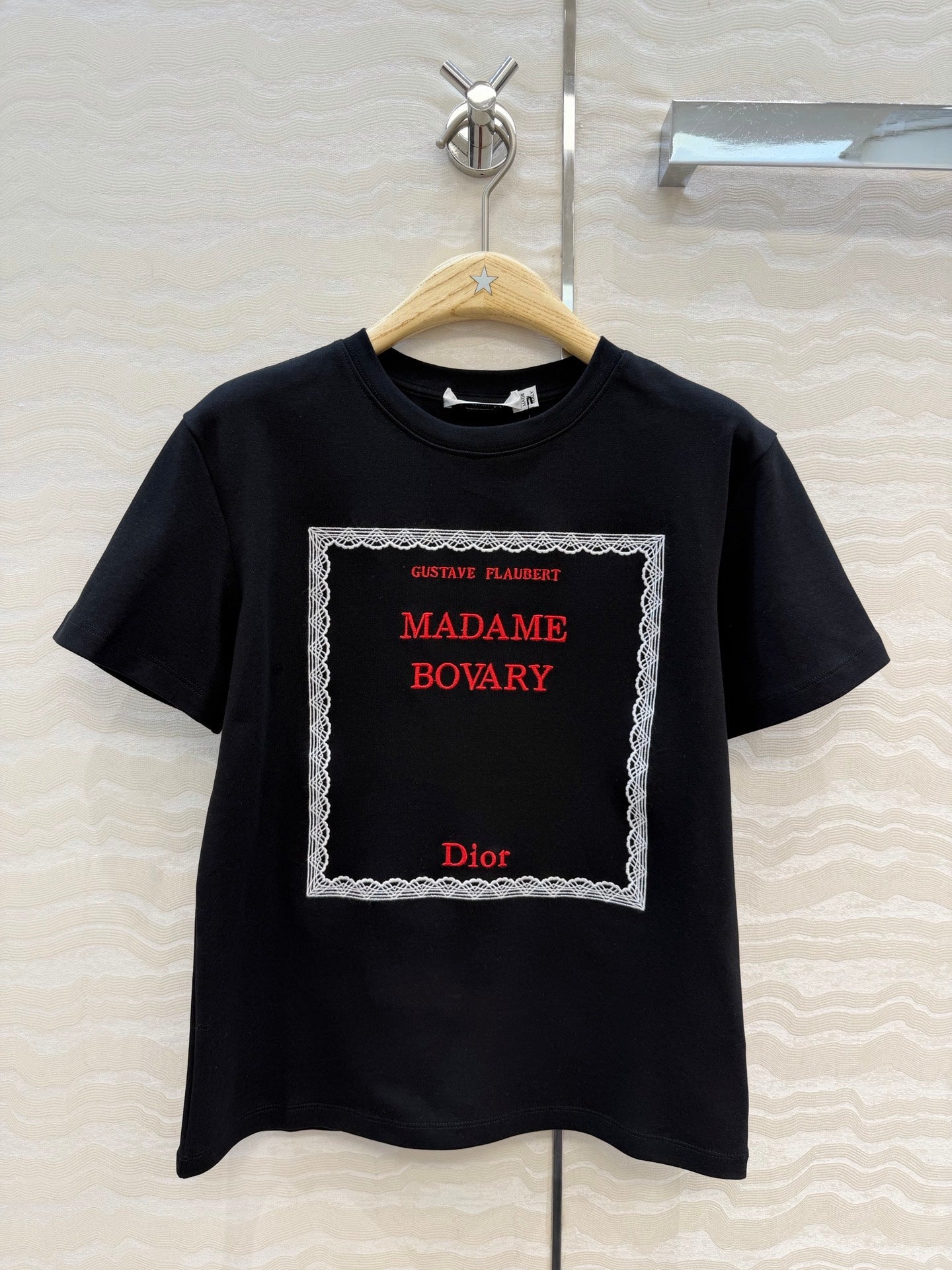 Dior 2026 New Collection Embroidered Cotton T-shirt