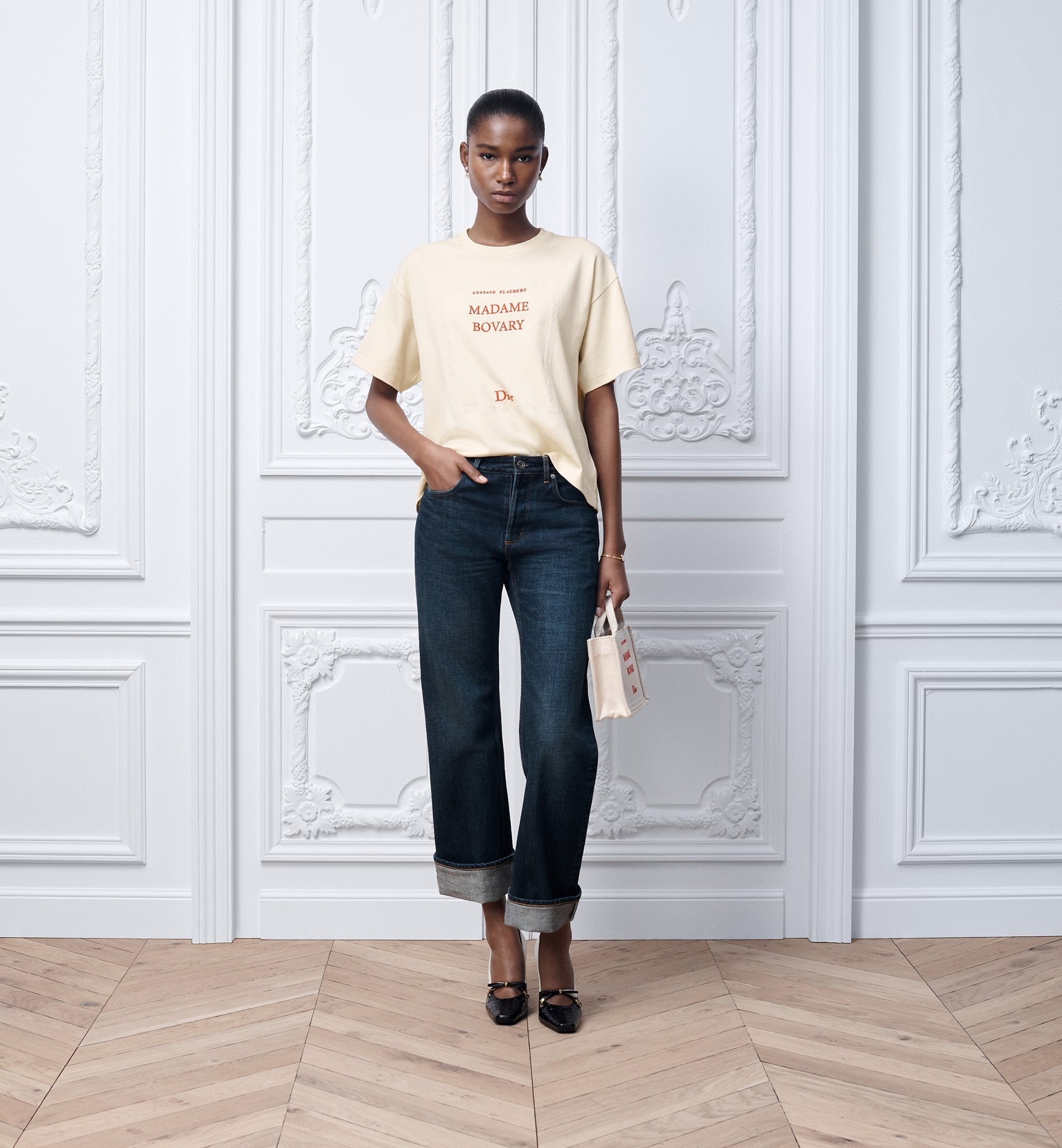 Dior 2026 New Collection Embroidered Cotton T-shirt