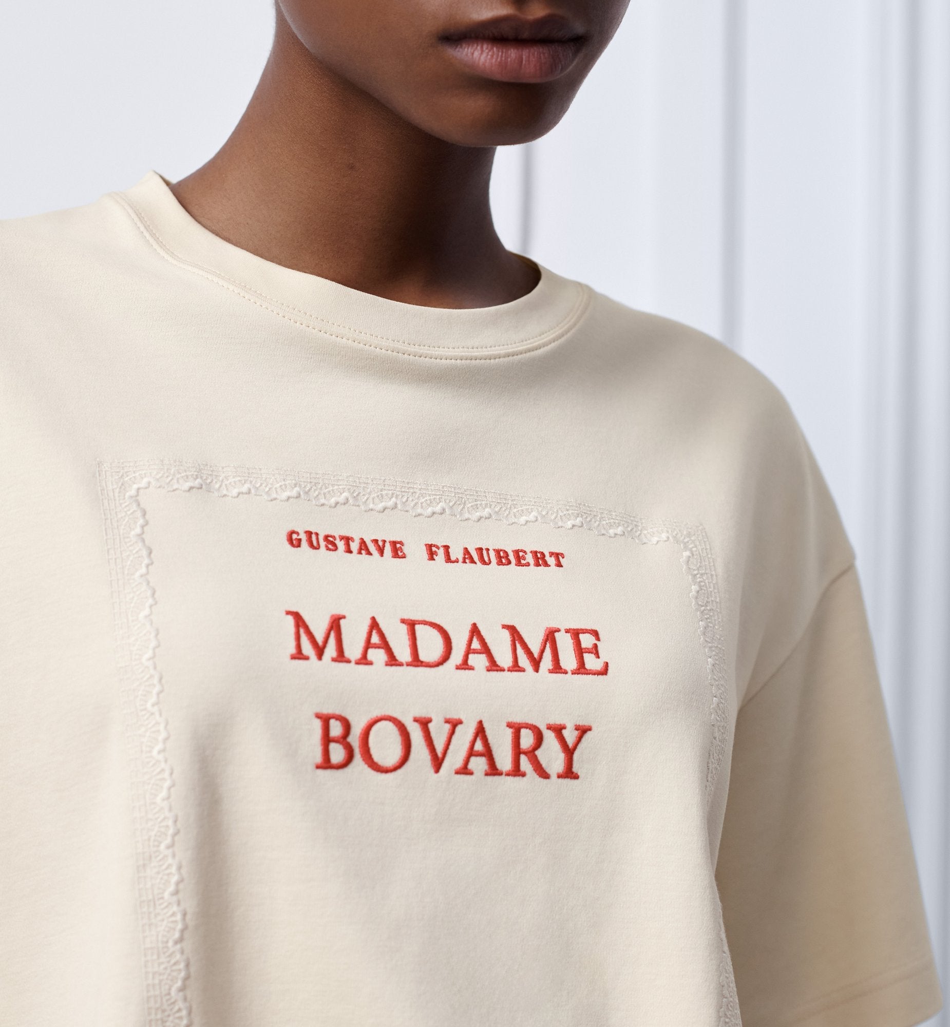 Dior 2026 New Collection Embroidered Cotton T-shirt