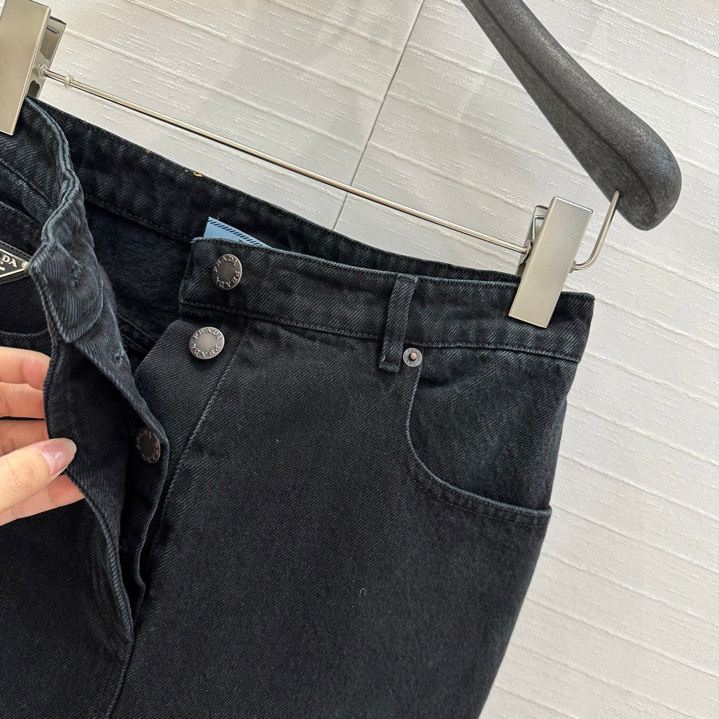 Prada denim long skirt (on sale)
