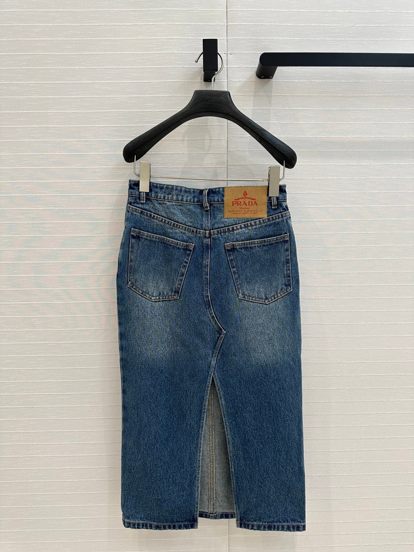 Prada denim long skirt (on sale)
