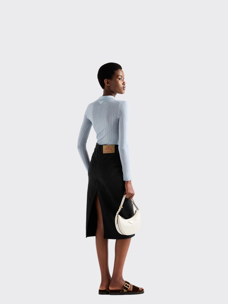 Prada denim long skirt (on sale)