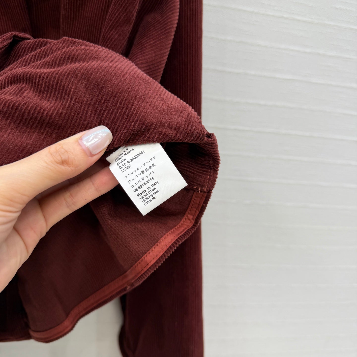 Loewe 26SS Corduroy Jacket