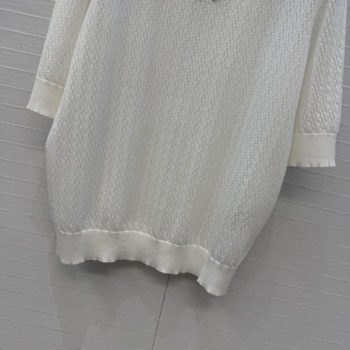 Valentino 26S Openwork Knit Top
