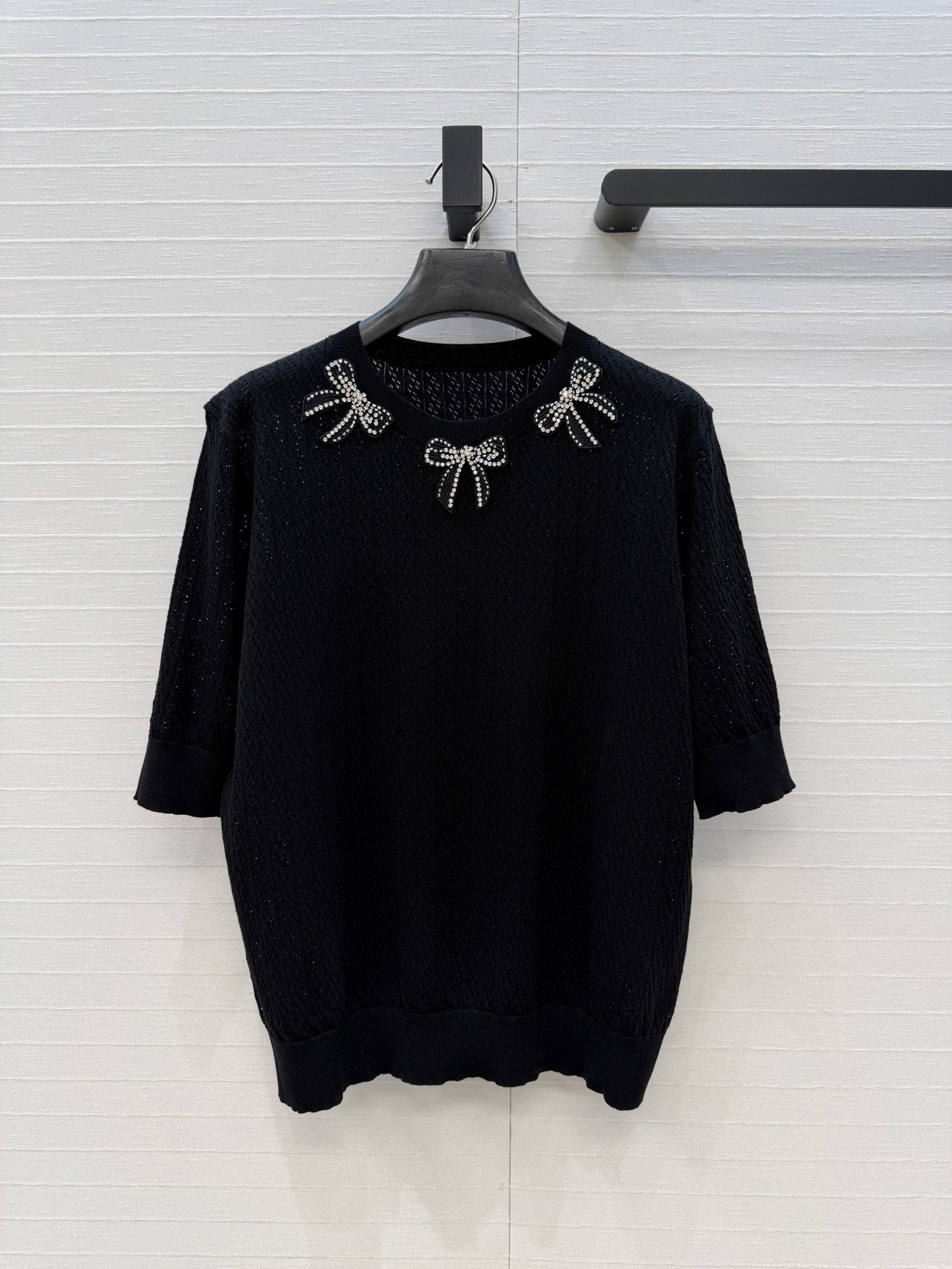 Valentino 26S Openwork Knit Top