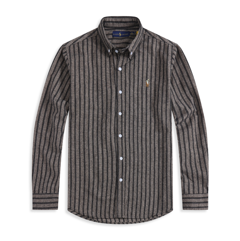 Ralph Laur* Brushed Fleece Striped Shirt