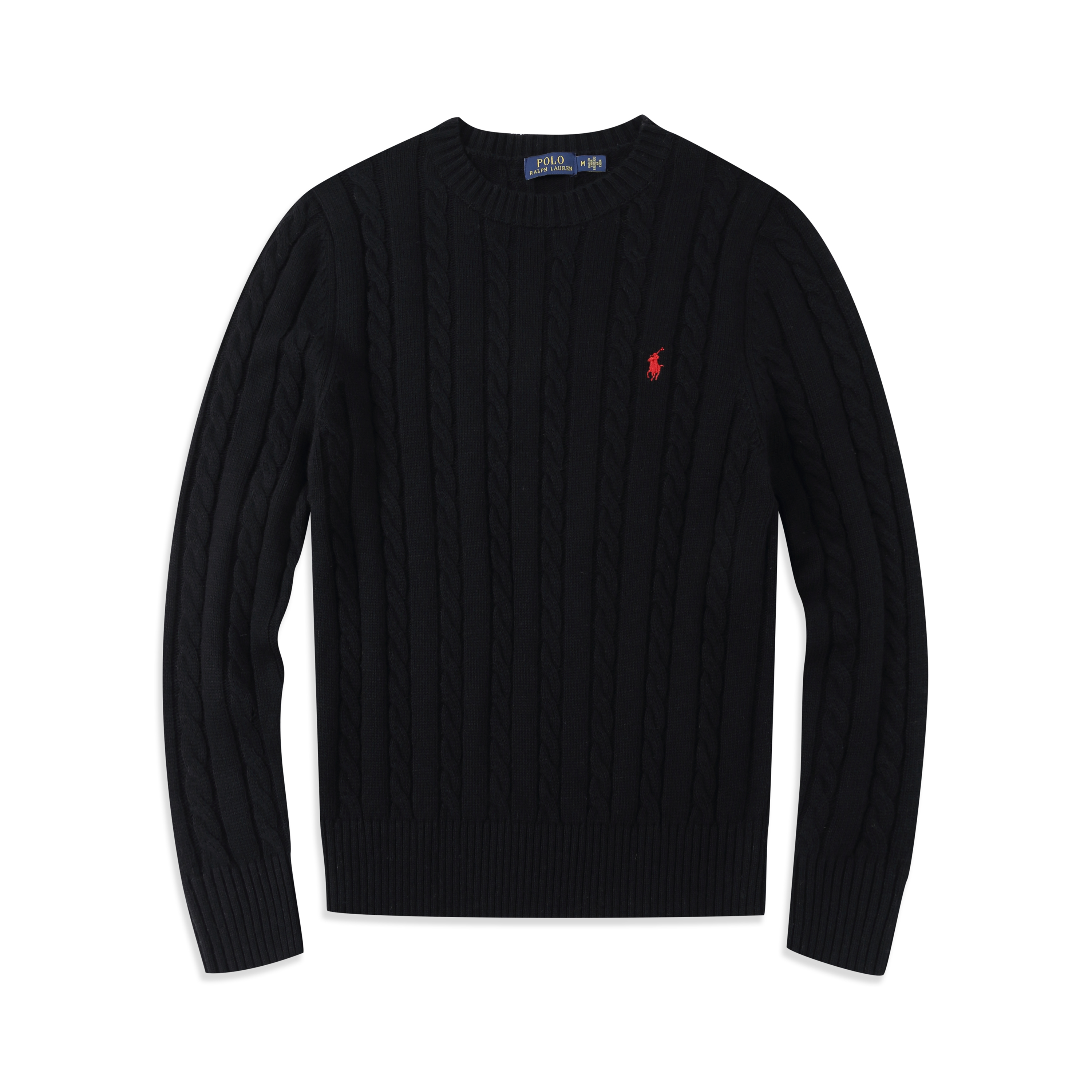 Ralph Laur* Crew Neck (Wool) Sweater