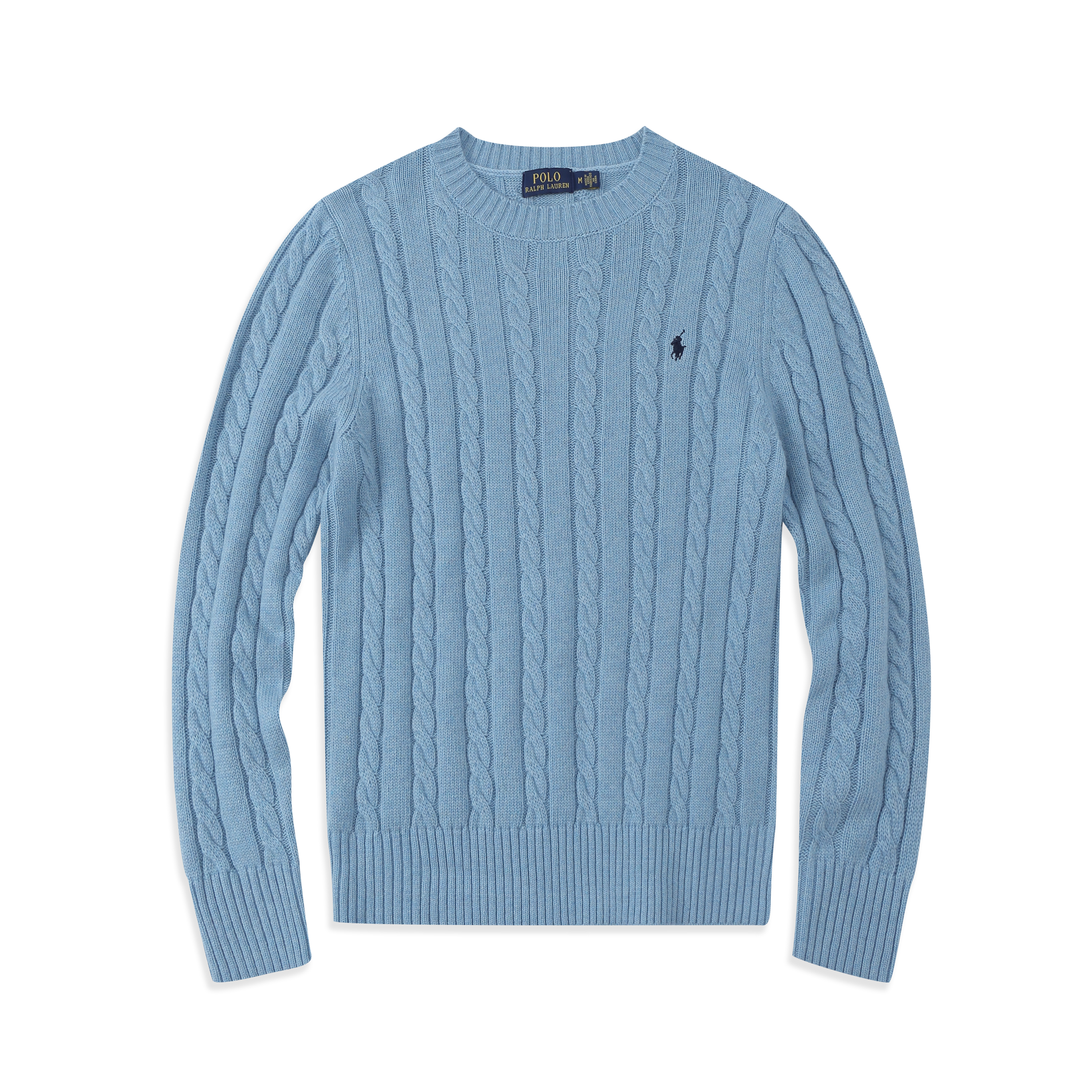Ralph Laur* Crew Neck (Wool) Sweater