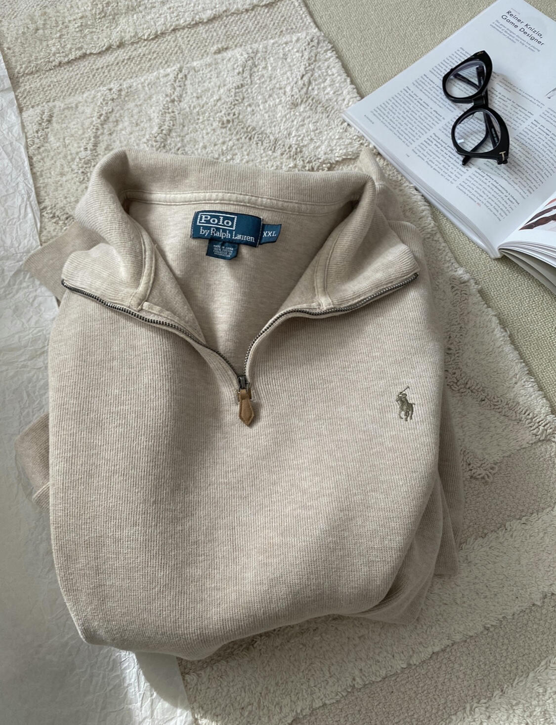 Polo Quarter Zip Hoodie