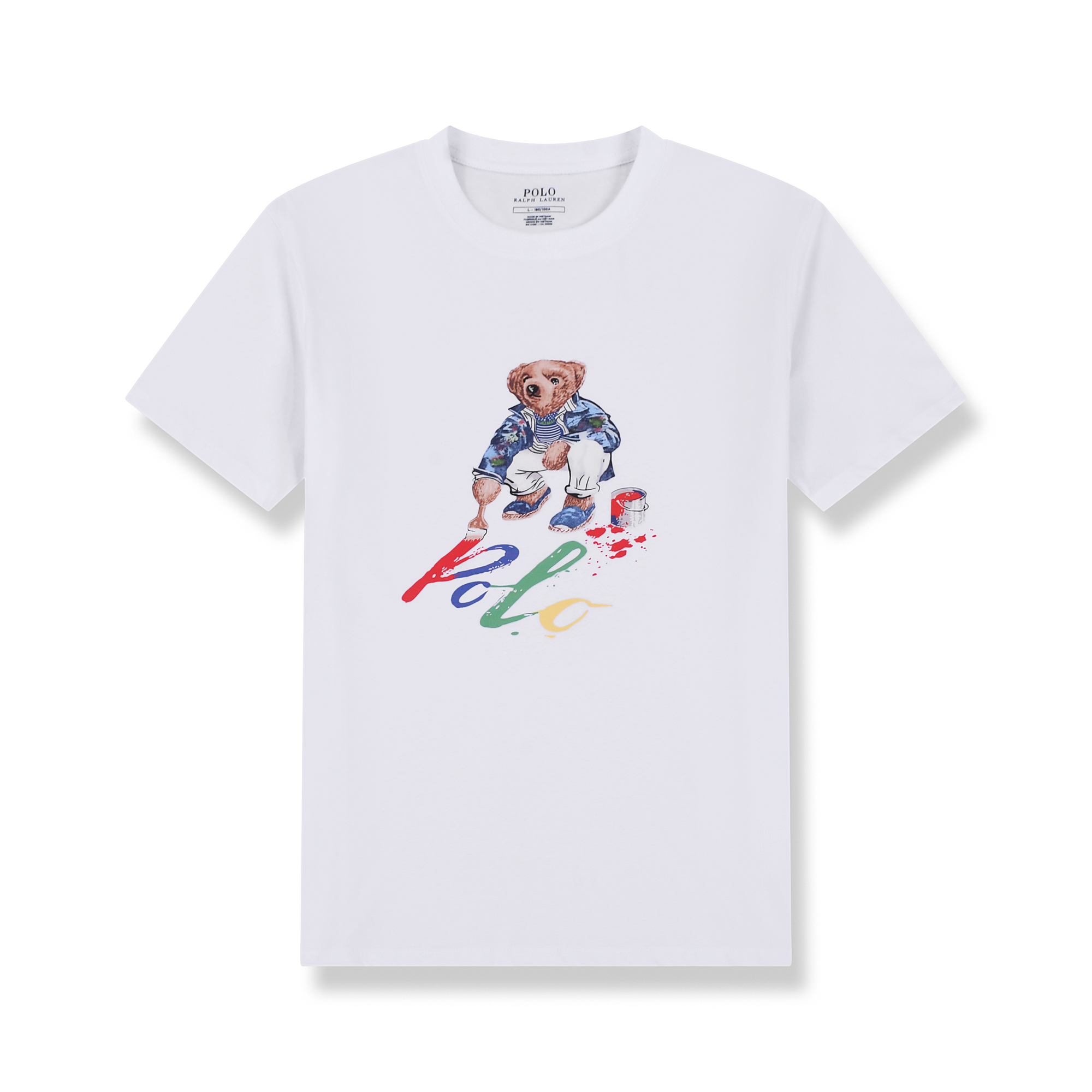 Ralph Laur* Bear Print T-Shirt