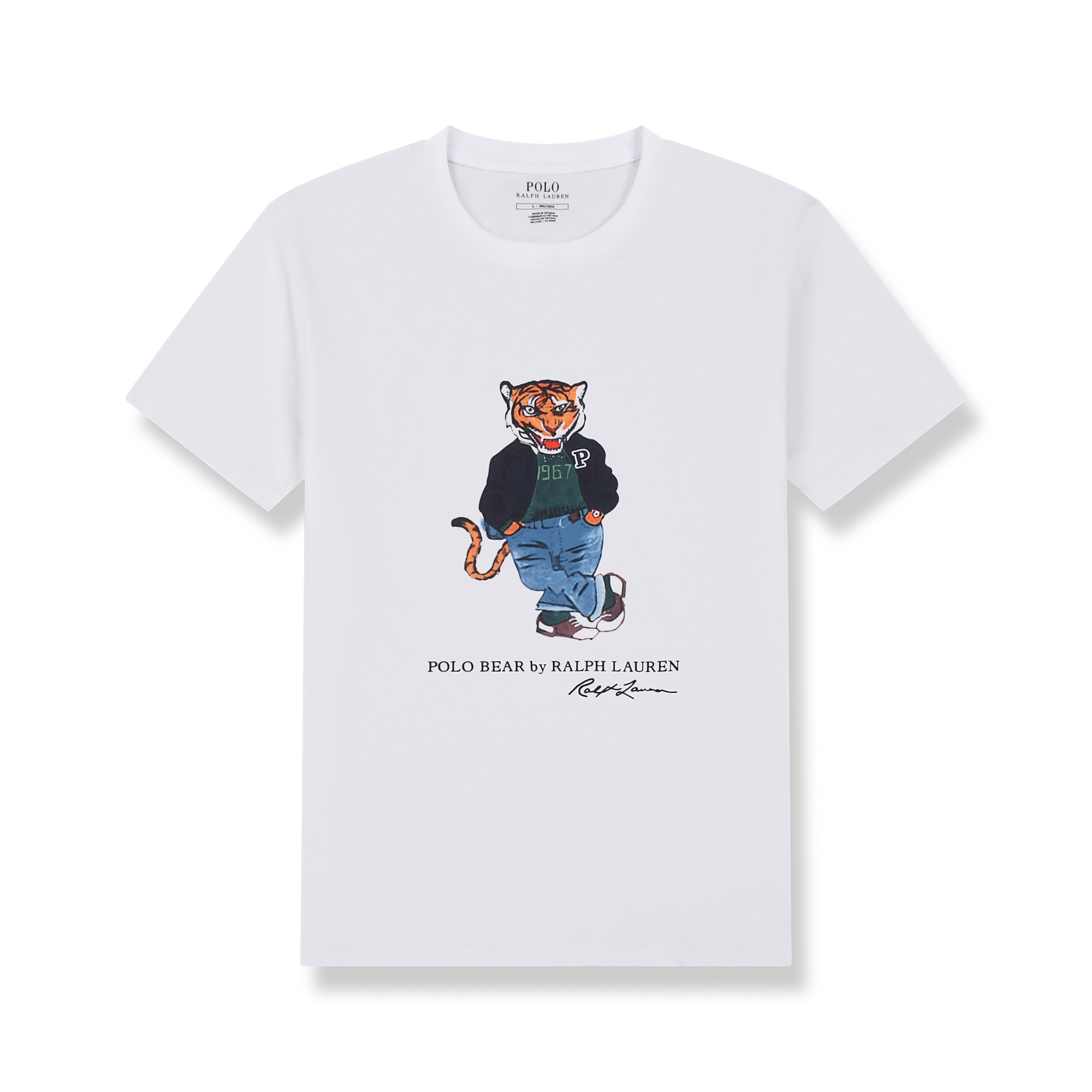 Ralph Laur* Bear Print T-Shirt