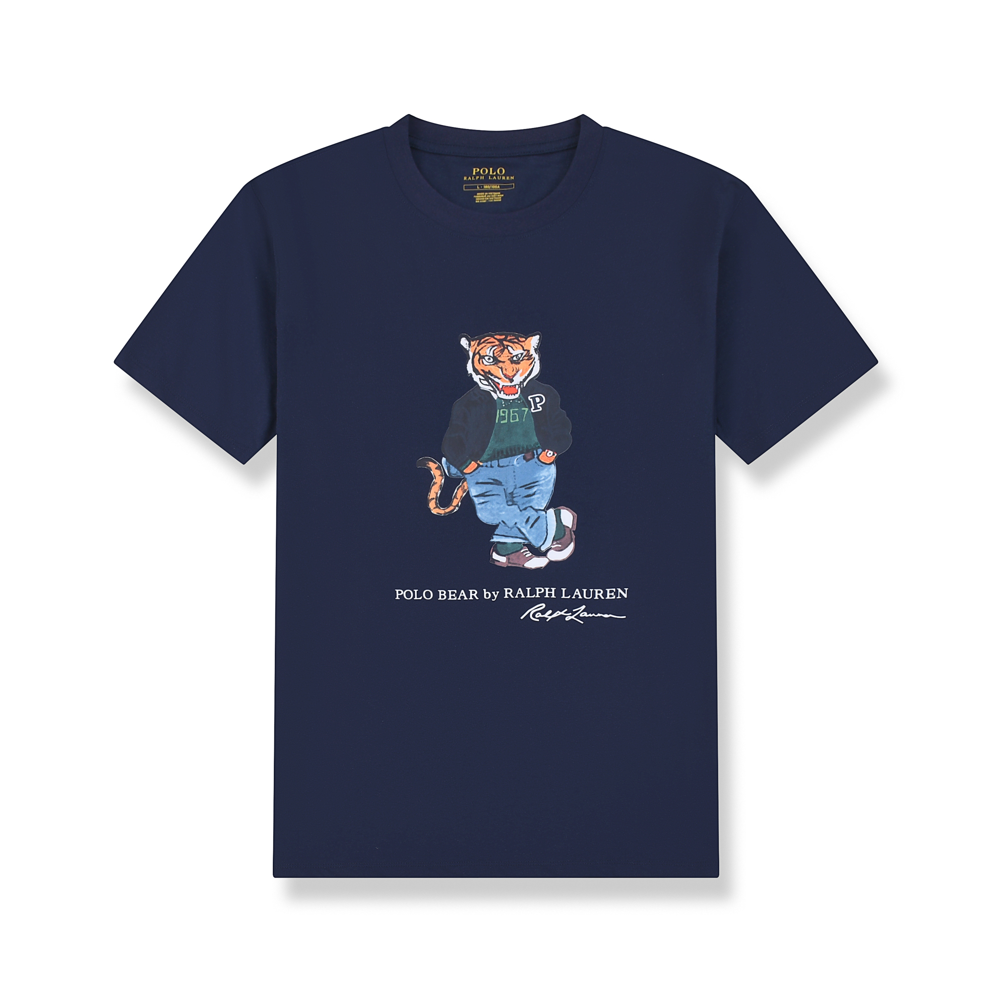 Ralph Laur* Bear Print T-Shirt