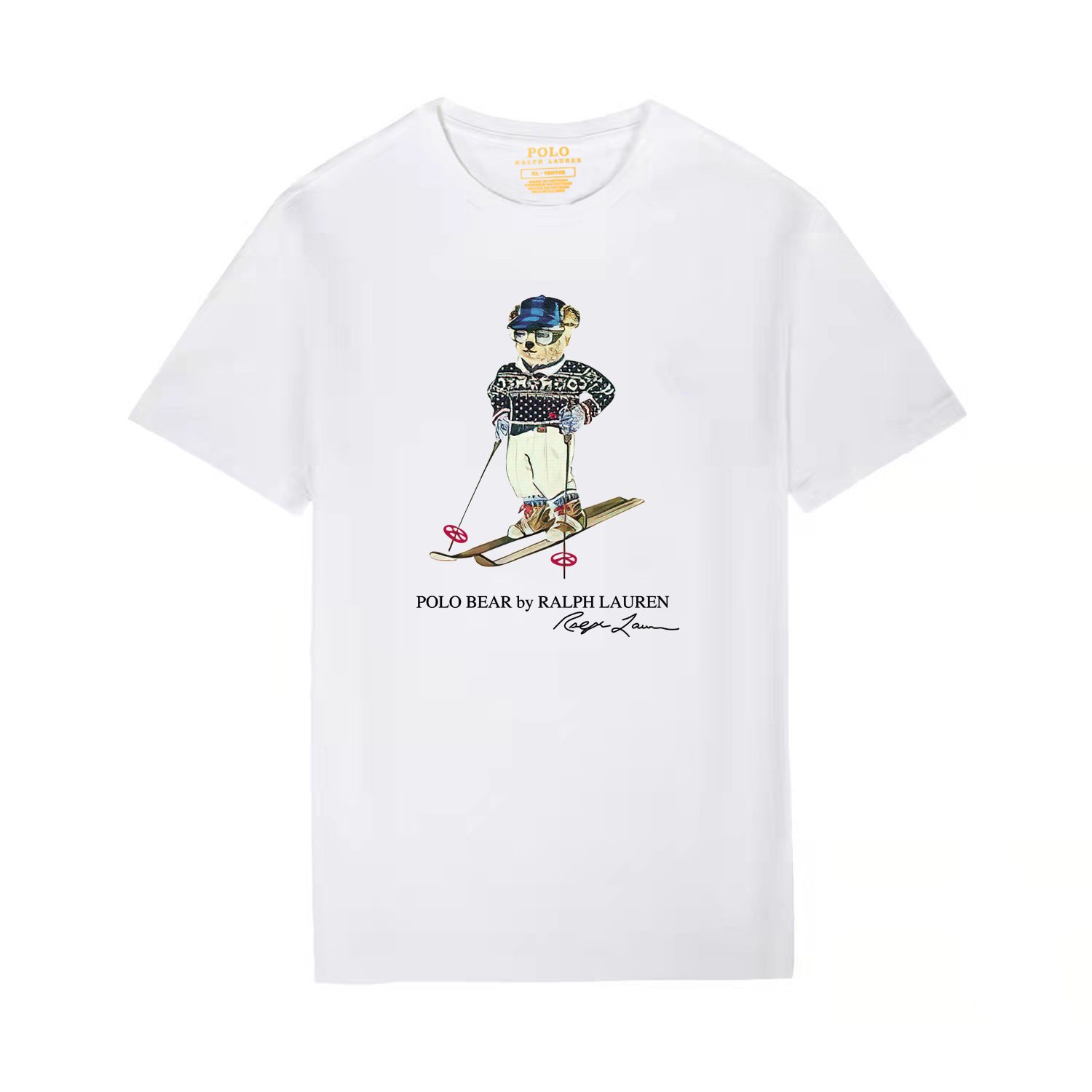 Ralph Laur* Bear Print T-Shirt