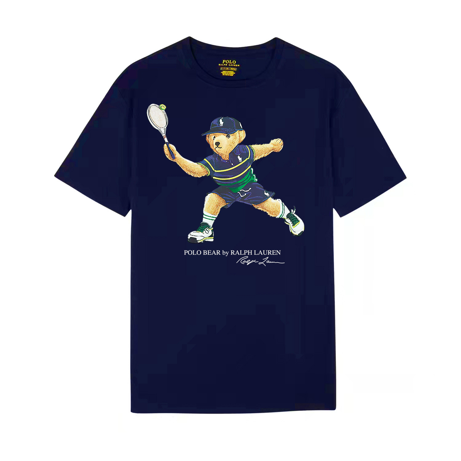 Ralph Laur* Bear Print T-Shirt