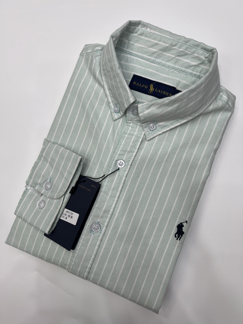 POLO Cotton Oxford Long Sleeve Shirt