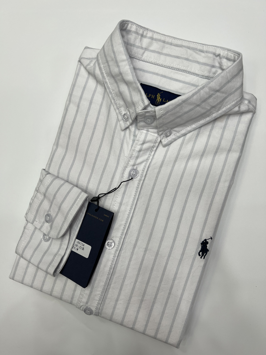 POLO Cotton Oxford Long Sleeve Shirt