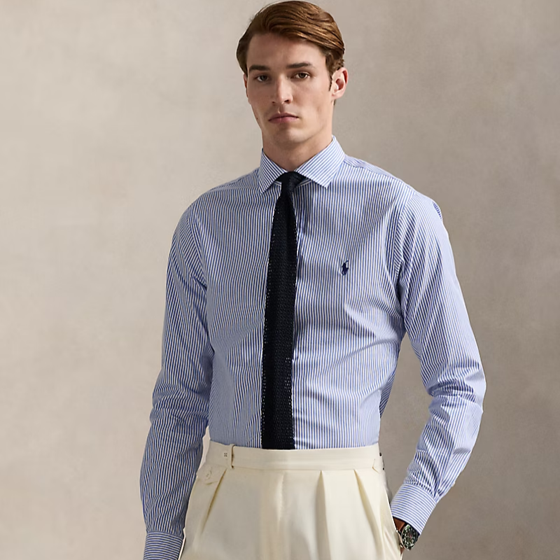 POLO Cotton Oxford Long Sleeve Shirt