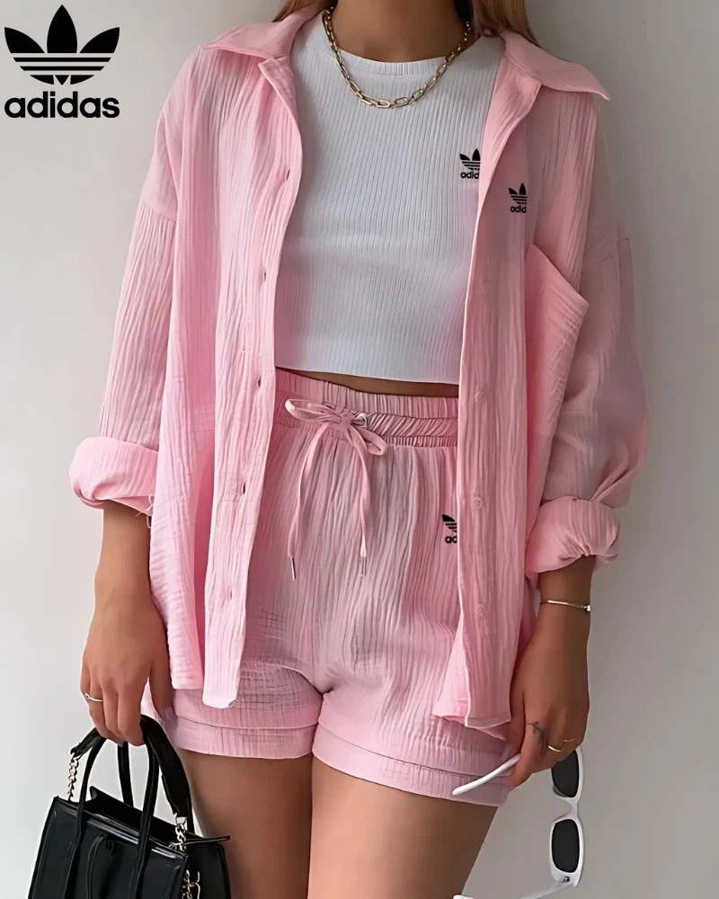 Santorini Crinkle Co-Ord Set