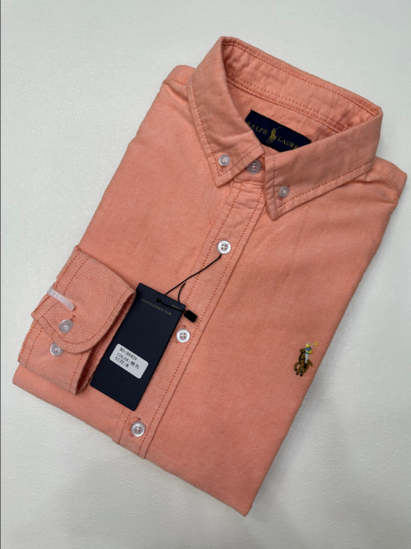POLO Double-Layer Oxford Long-Sleeve Shirt