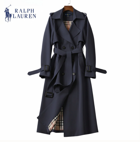 New British-style knee-length coat for 2025