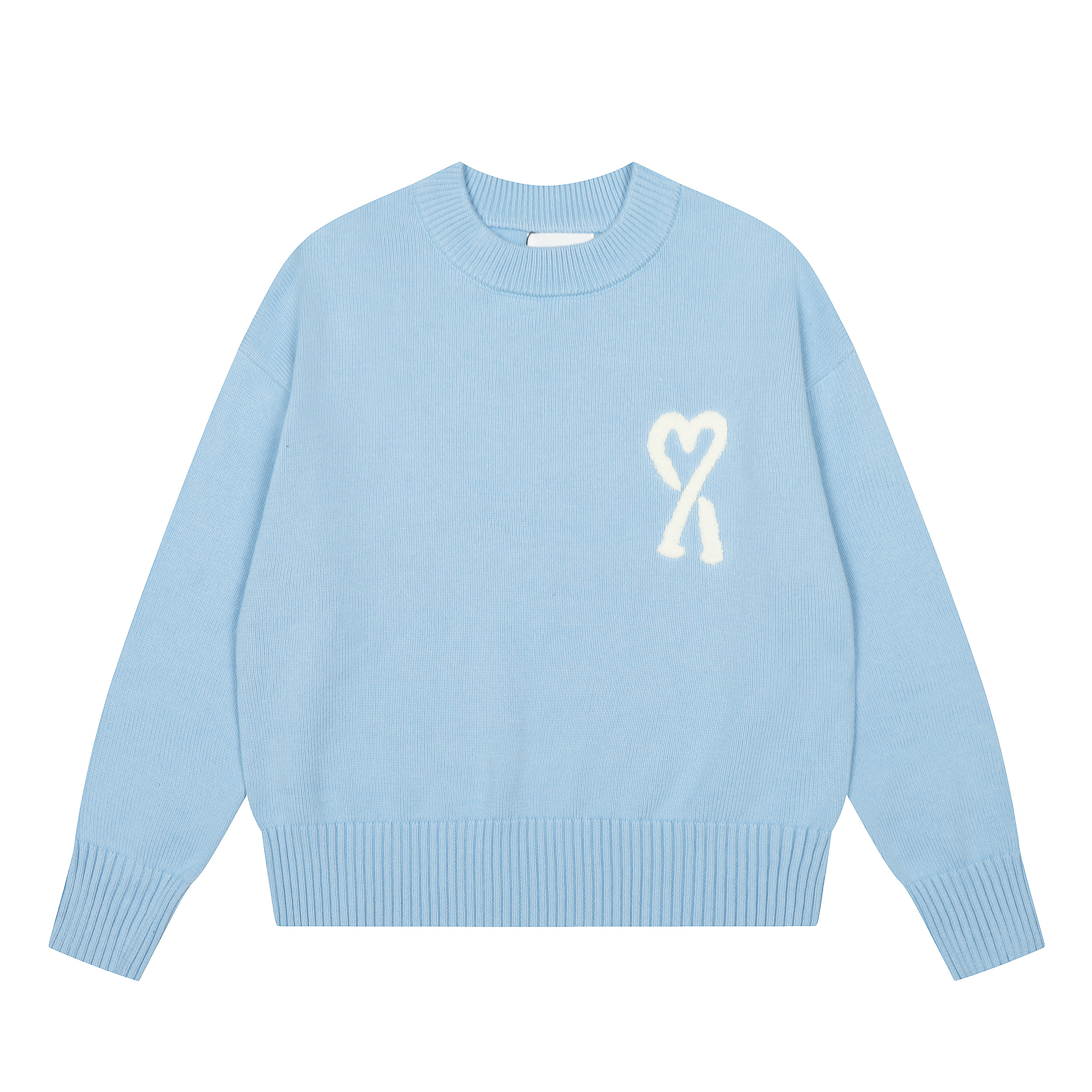 AMI Cotton Knit Sweater