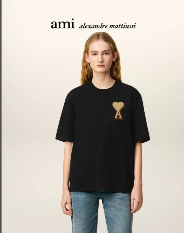 AMI* Pure Cotton T-Shirt (Unisex)