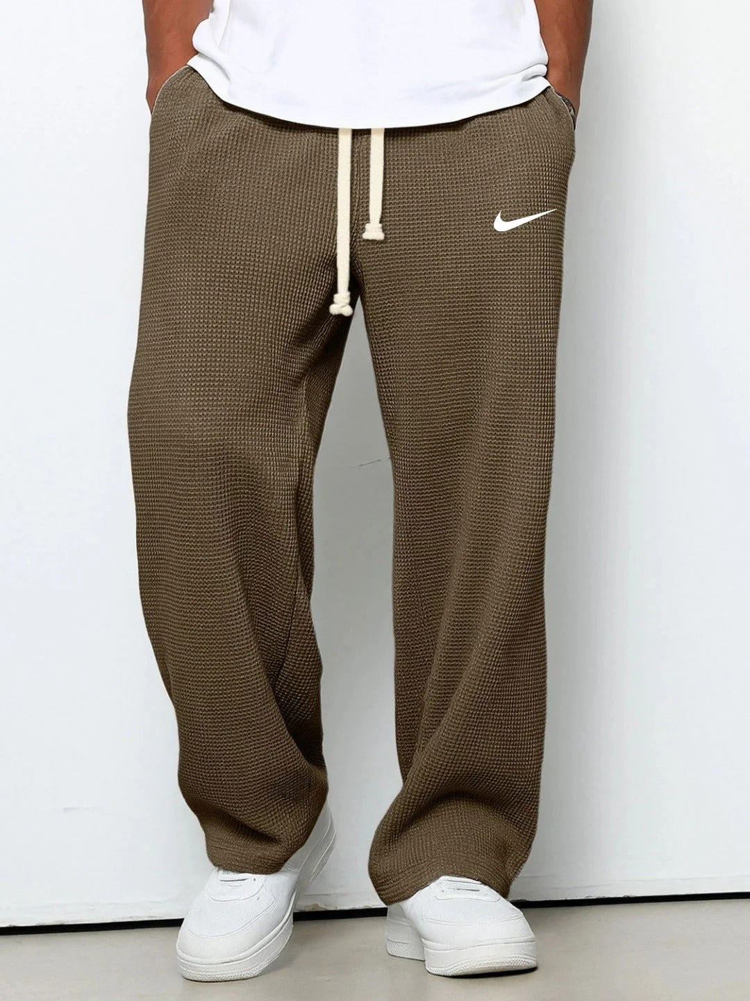 Men's Spring And Autumn Casual Sports Textured Trousers