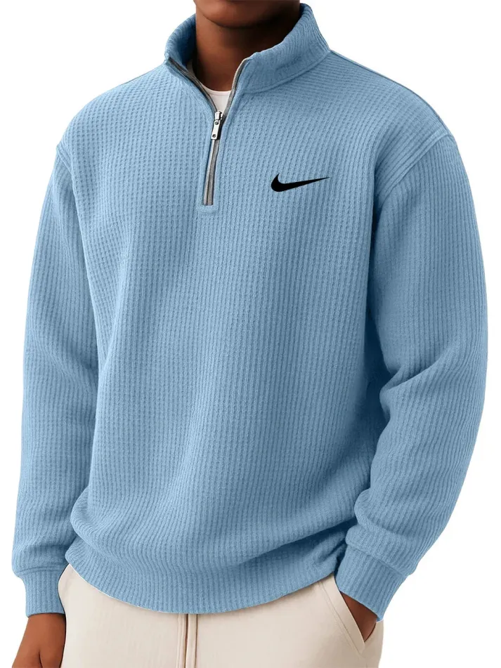 NK Collar Half Zip Sweatshirt