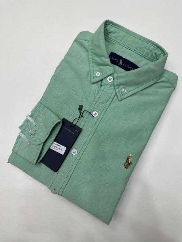 POLO Double-Layer Oxford Long-Sleeve Shirt