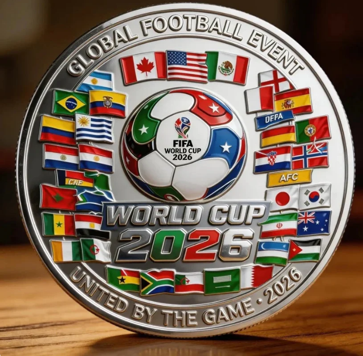🏆 Flash Sale: 60% OFF ⚽ World Cup 2026 Commemorative Coin