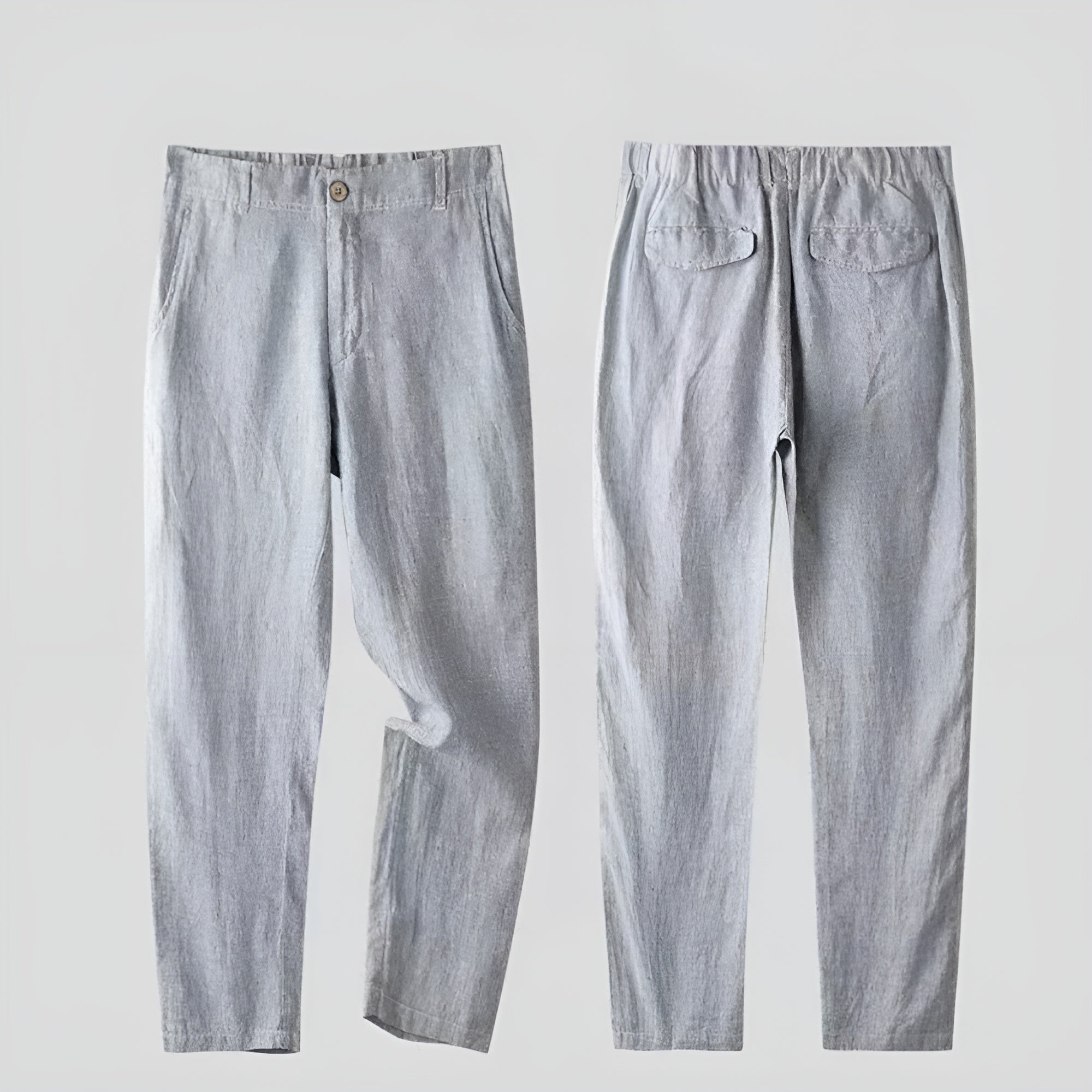 Alberto Conjunto de lino elegante