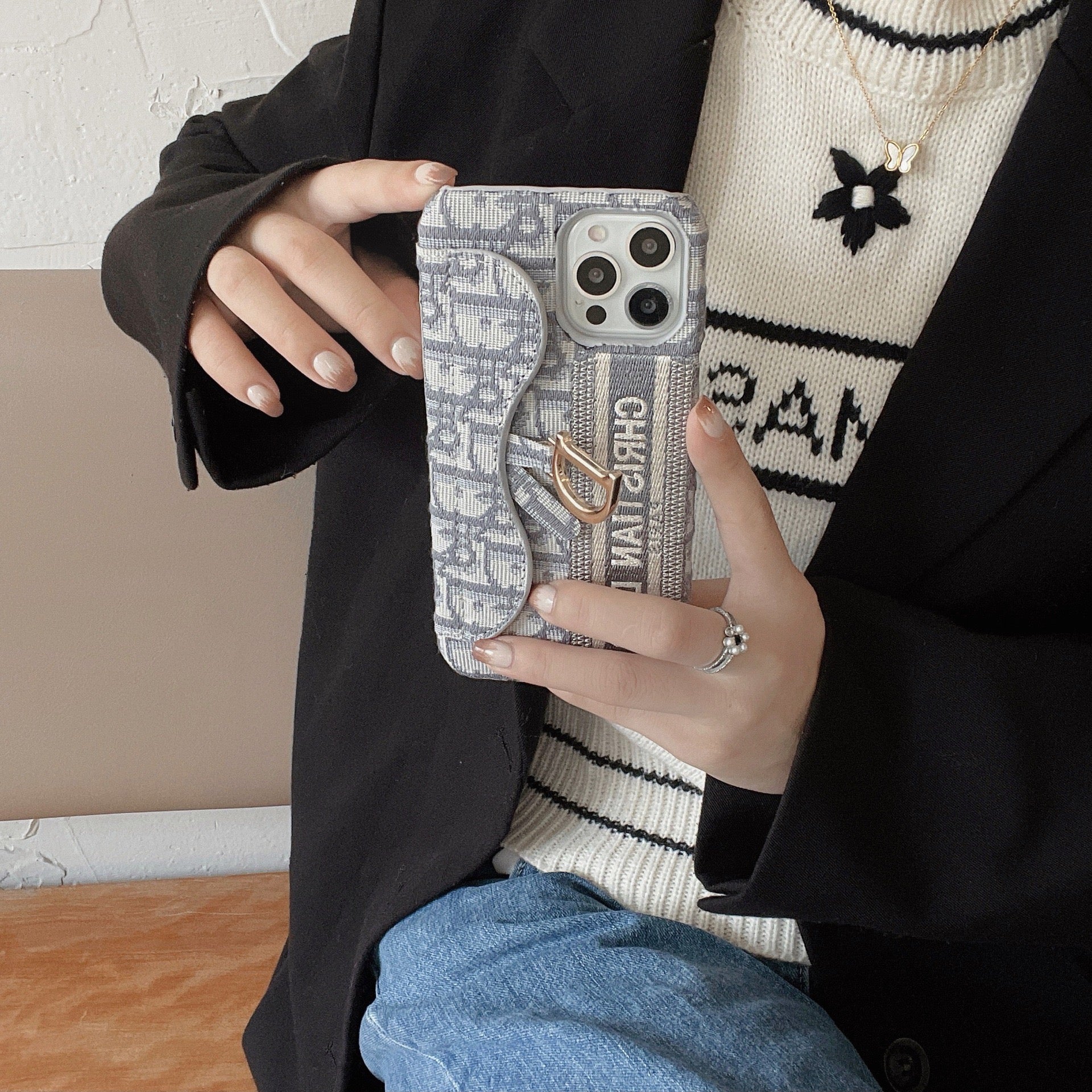 DR designer cardholder phonecase