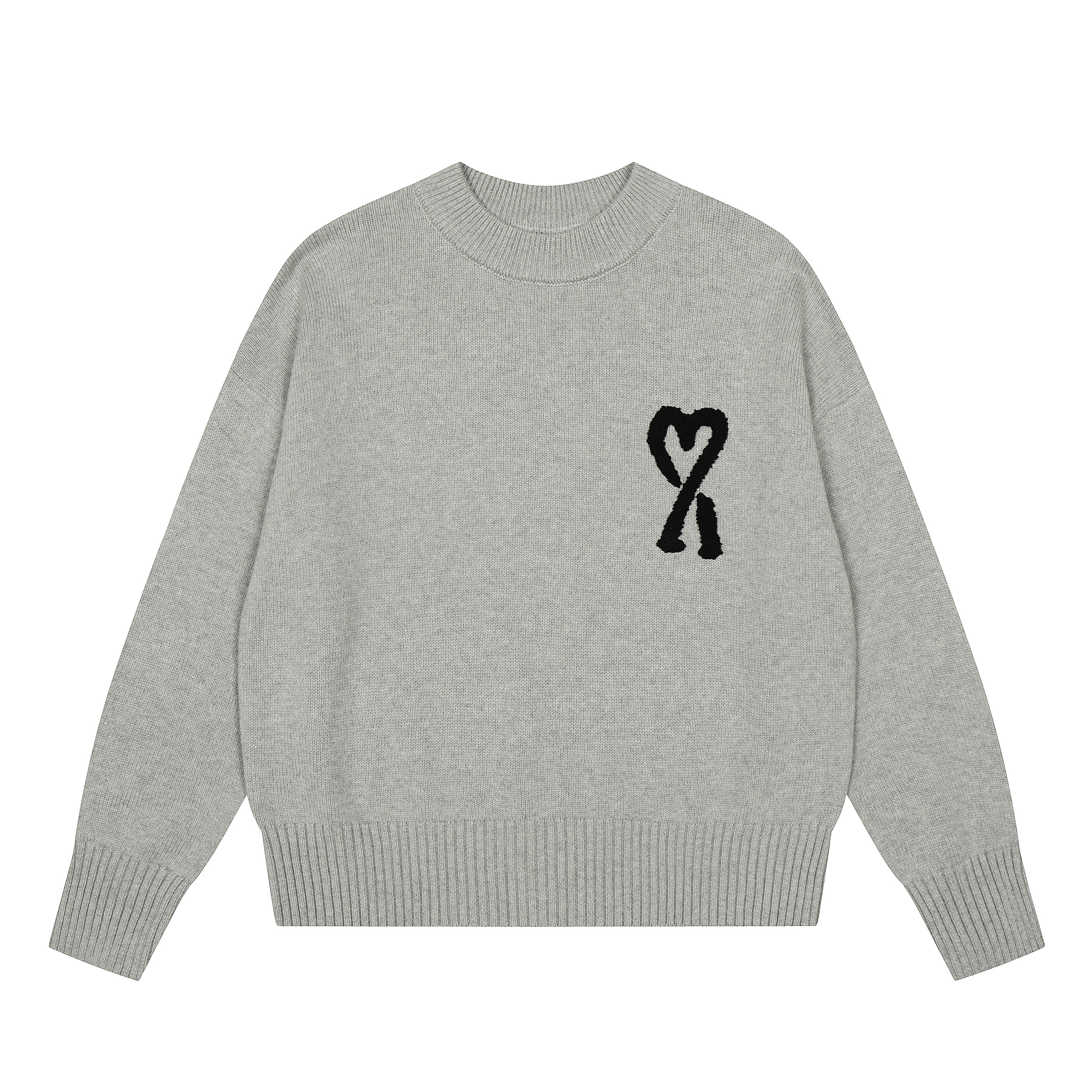 AMI Cotton Knit Sweater