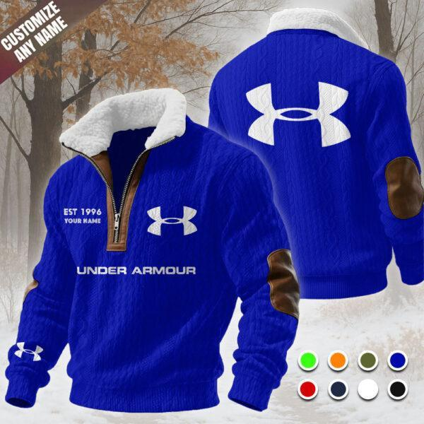 Fleece Collar Sweatshirt