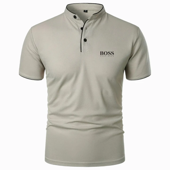 Men's Mandarin Premium Polo Shirt