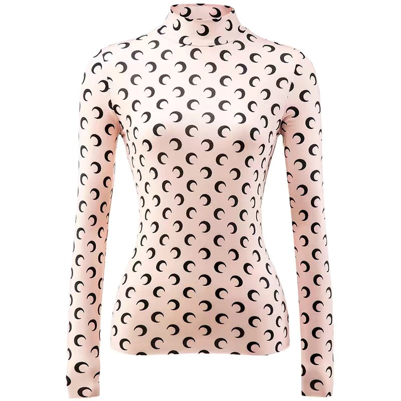Moon full print top/pants