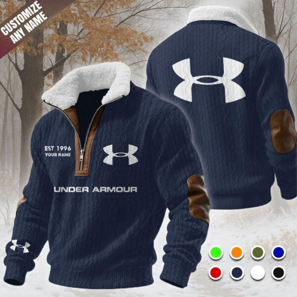 Fleece Collar Sweatshirt