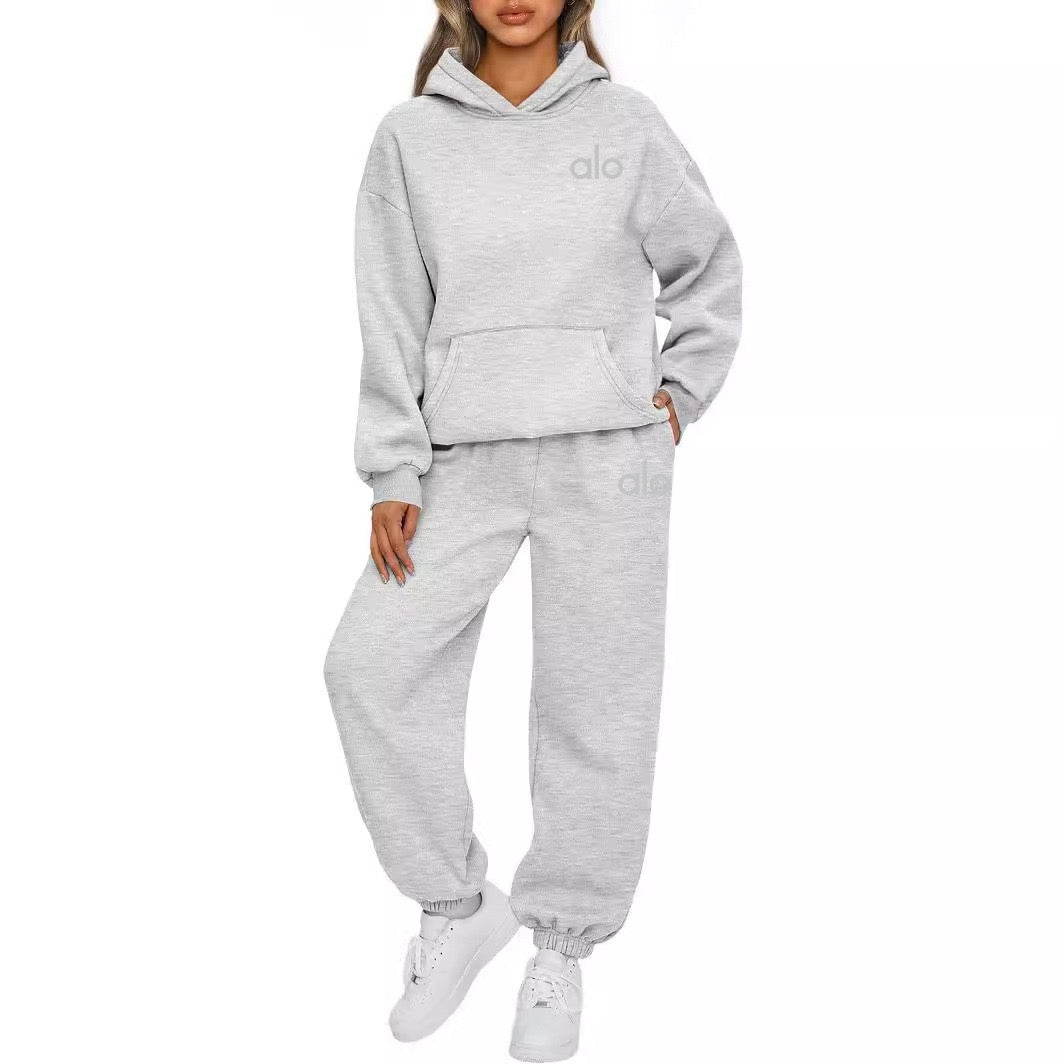 Women's Hooded Sweatshirt Set