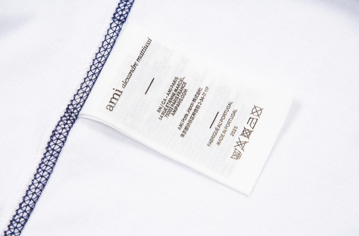AMI SS26 Pure Cotton T-Shirt