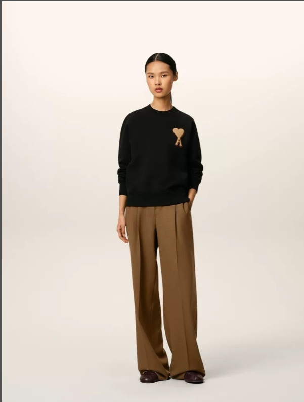 AMI* Pure Cotton Pullover (Unisex)